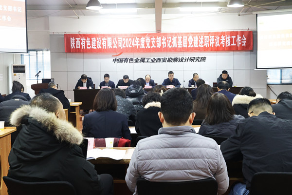 以“述”亮績(jī)，以“評(píng)”促干—— 公司召開2024年度黨支部書記抓基層黨建述職評(píng)議會(huì)